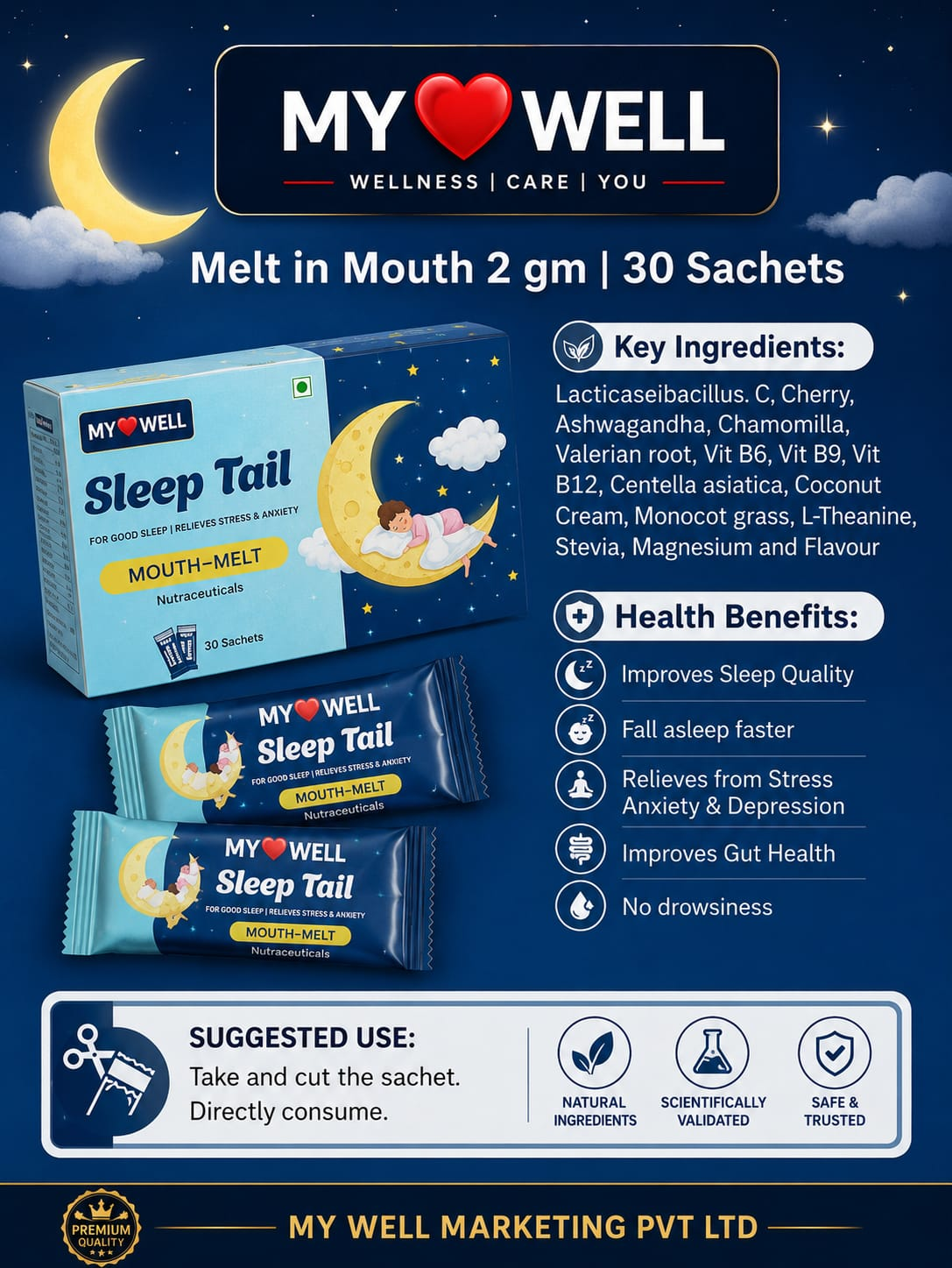 MY WELL Melt In Mouth sachets